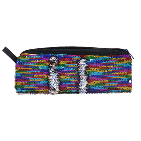 Glittering Sequin Cute Cosmetic Pouch - Uncommongifts.in