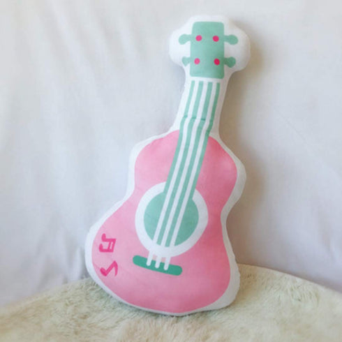 Crazy Corner Guitar Shape Pillow - Uncommongifts.in