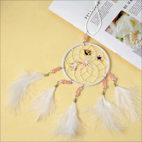 Handcrafted small dream catcher - Uncommongifts.in