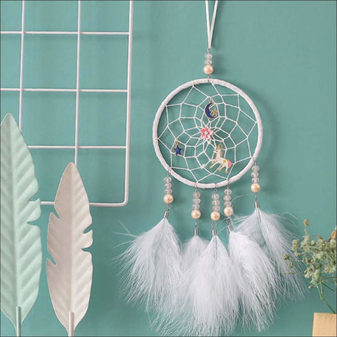 Handcrafted small dream catcher - Uncommongifts.in