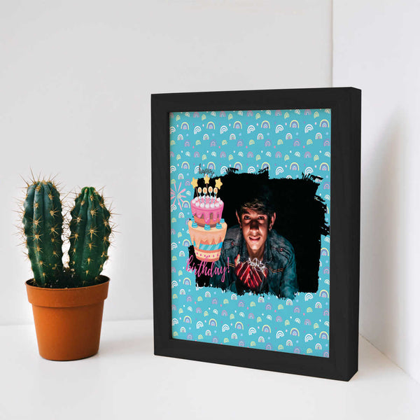 Happy Birthday Personalised Photo Frame - Uncommongifts.in