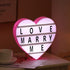 Heart DIY Cinema Light Box - Uncommongifts.in