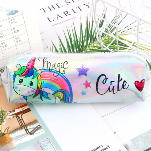 Holographic Unicorn Pouch for Girls - Uncommongifts.in