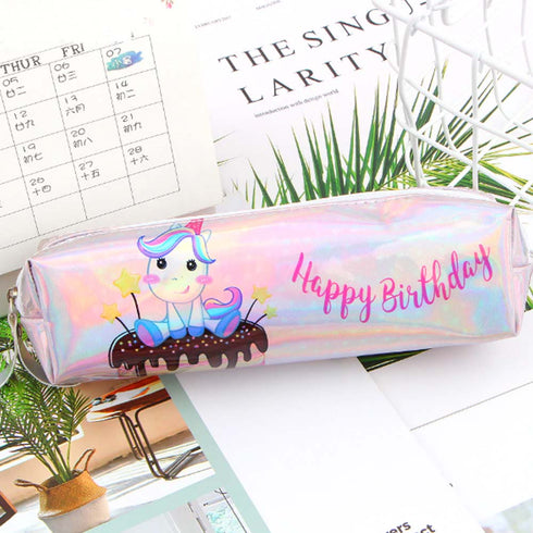 Holographic Unicorn Pouch for Girls - Uncommongifts.in