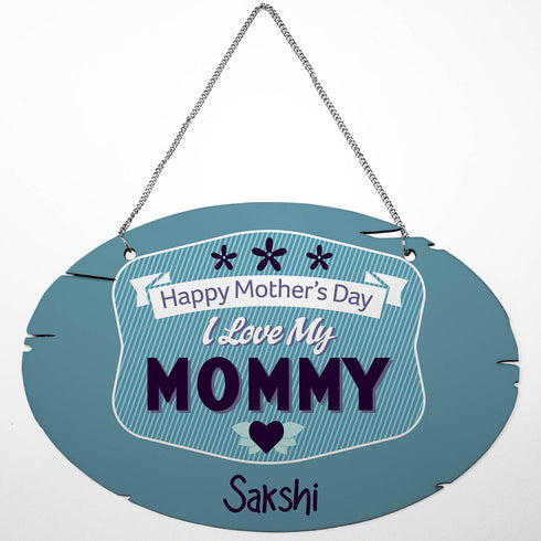 I Love You Mummy Printed Door Hanging - Uncommongifts.in