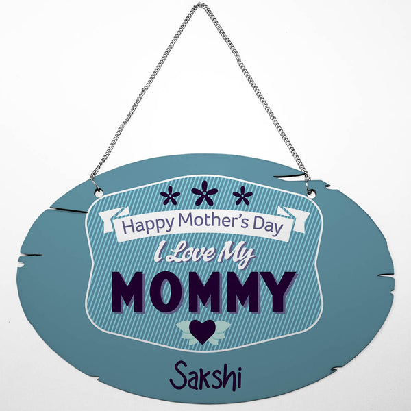 I Love You Mummy Printed Door Hanging - Uncommongifts.in