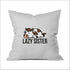 Lazy sister white cushion and mug combo gift set - Uncommongifts.in