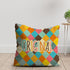 Multi Colors printed Mothers And Daughter Cushion - Uncommongifts.in