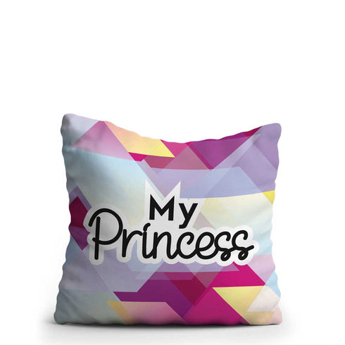My Princess printed Mothers And Daughter Cushion of Crazy Corner - Uncommongifts.in