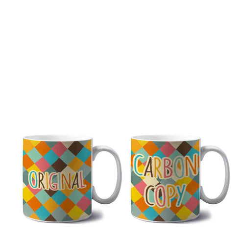 Original & Carbon Copy Printed Mug For Mother - Uncommongifts.in
