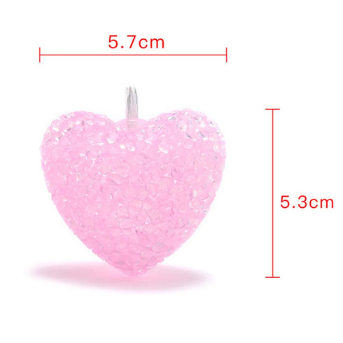 Pink Heart Fairy Light - Uncommongifts.in