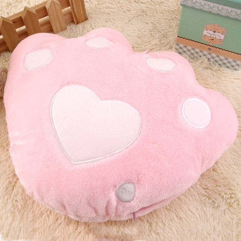Pink LED color changing paws soft toy - Uncommongifts.in
