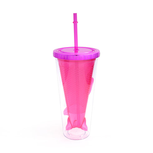 Pink Mermaid Sipper - Uncommongifts.in