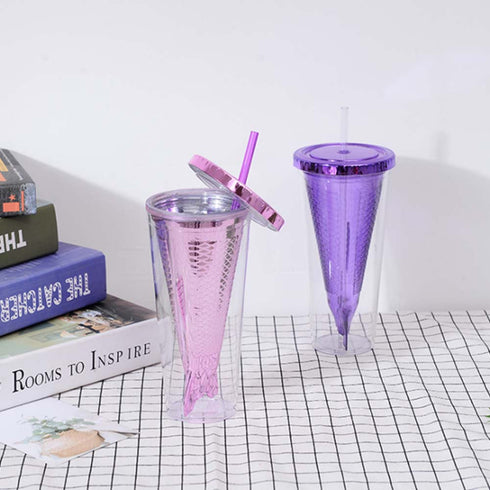 Pink Mermaid Sipper - Uncommongifts.in