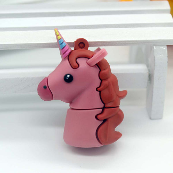 Pink Unicorn 16Gb Pendrive - Uncommongifts.in