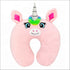 Pink unicorn neck pillow - Uncommongifts.in