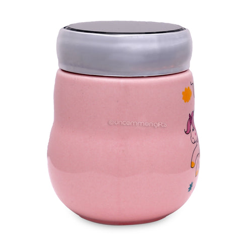 Poised Unicorn Mug WIth Lid - Uncommongifts.in