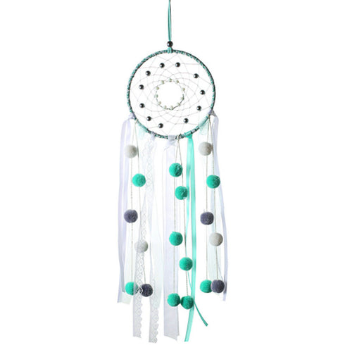 Pompom LED Dreamcatcher - Uncommongifts.in