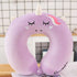 Purple Unicorn Travel Pillow - Uncommongifts.in