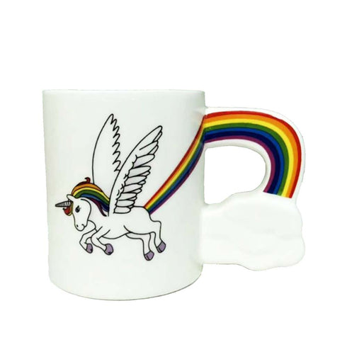 Rainbow 3D Unicorn Mug - Uncommongifts.in