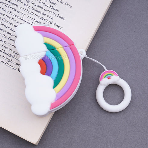 Rainbow AirPods Case - Uncommongifts.in
