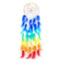 Rainbow Feathers LED Dreamcatcher - Uncommongifts.in