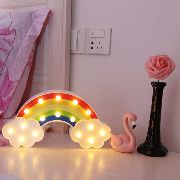 Rainbow Marquee Lights - Uncommongifts.in