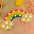Rainbow Marquee Lights - Uncommongifts.in