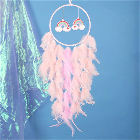Rainbow led dreamcatcher - Uncommongifts.in