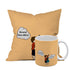 Remote fight cushion and mug combo gift set - Uncommongifts.in