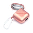 RoseGold Metallic AirPods Case - Uncommongifts.in