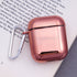 RoseGold Metallic AirPods Case - Uncommongifts.in