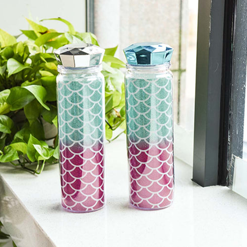 Shaded Metallic Water Bottle - Uncommongifts.in