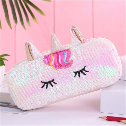 Sparkling unicorn sequin pouch - Uncommongifts.in