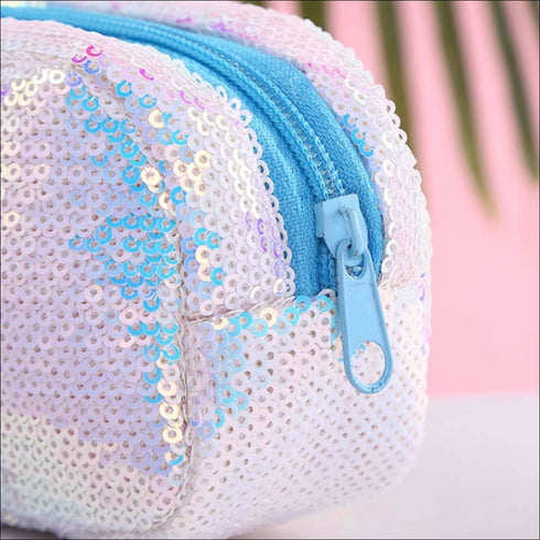 Sparkling unicorn sequin pouch - Uncommongifts.in