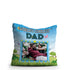Personalised String Photo Light and Cushion Fathers Day Gift Combo - Uncommongifts.in