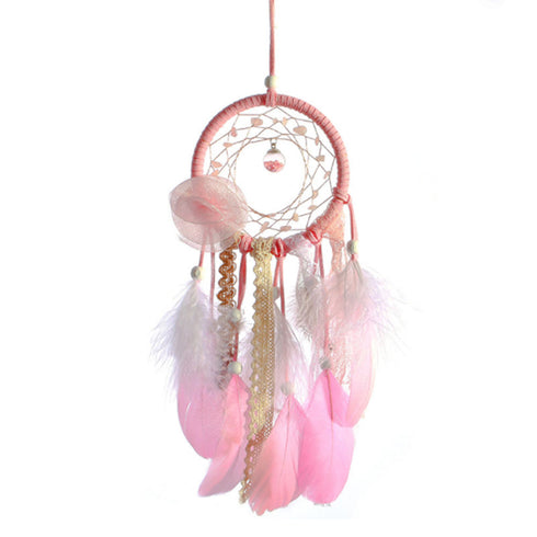 Taffy Lace Ribbon Dreamcatcher - Uncommongifts.in
