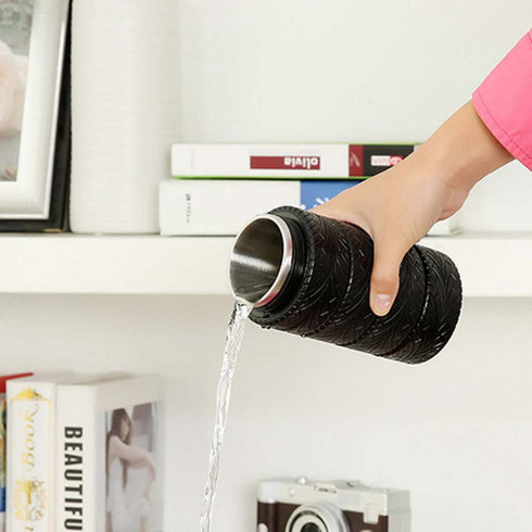 Tyre Flask - Vacuum Thermos - Uncommongifts.in