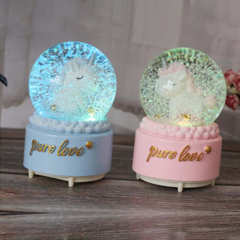 Unicorn Color Changing Crystal lamp - Uncommongifts.in