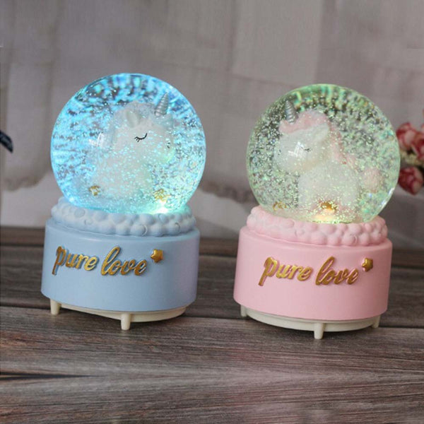 Unicorn Color Changing Crystal lamp - Uncommongifts.in