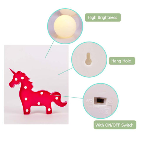 Unicorn Lamp - Uncommongifts.in