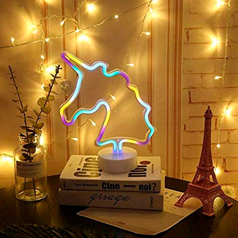 Unicorn Rainbow LED Light - Uncommongifts.in