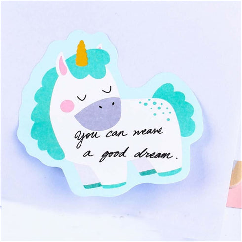 Unicorn sticky notes - set of 3 - Uncommongifts.in