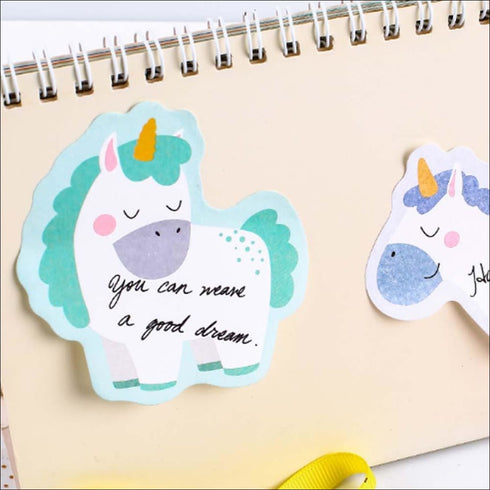 Unicorn sticky notes - set of 3 - Uncommongifts.in