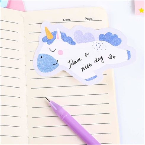 Unicorn sticky notes - set of 3 - Uncommongifts.in