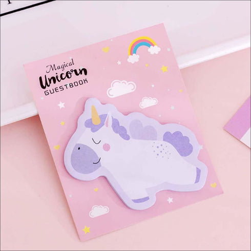 Unicorn sticky notes - set of 3 - Uncommongifts.in