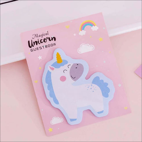 Unicorn sticky notes - set of 3 - Uncommongifts.in