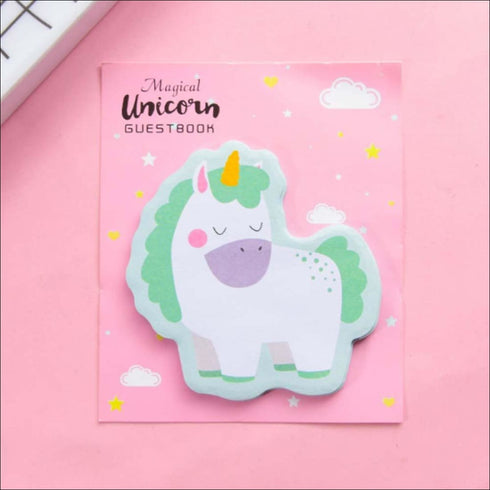 Unicorn sticky notes - set of 3 - Uncommongifts.in