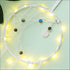 White feathers led dreamcatcher - Uncommongifts.in