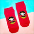 Wonder woman red socks - Uncommongifts.in